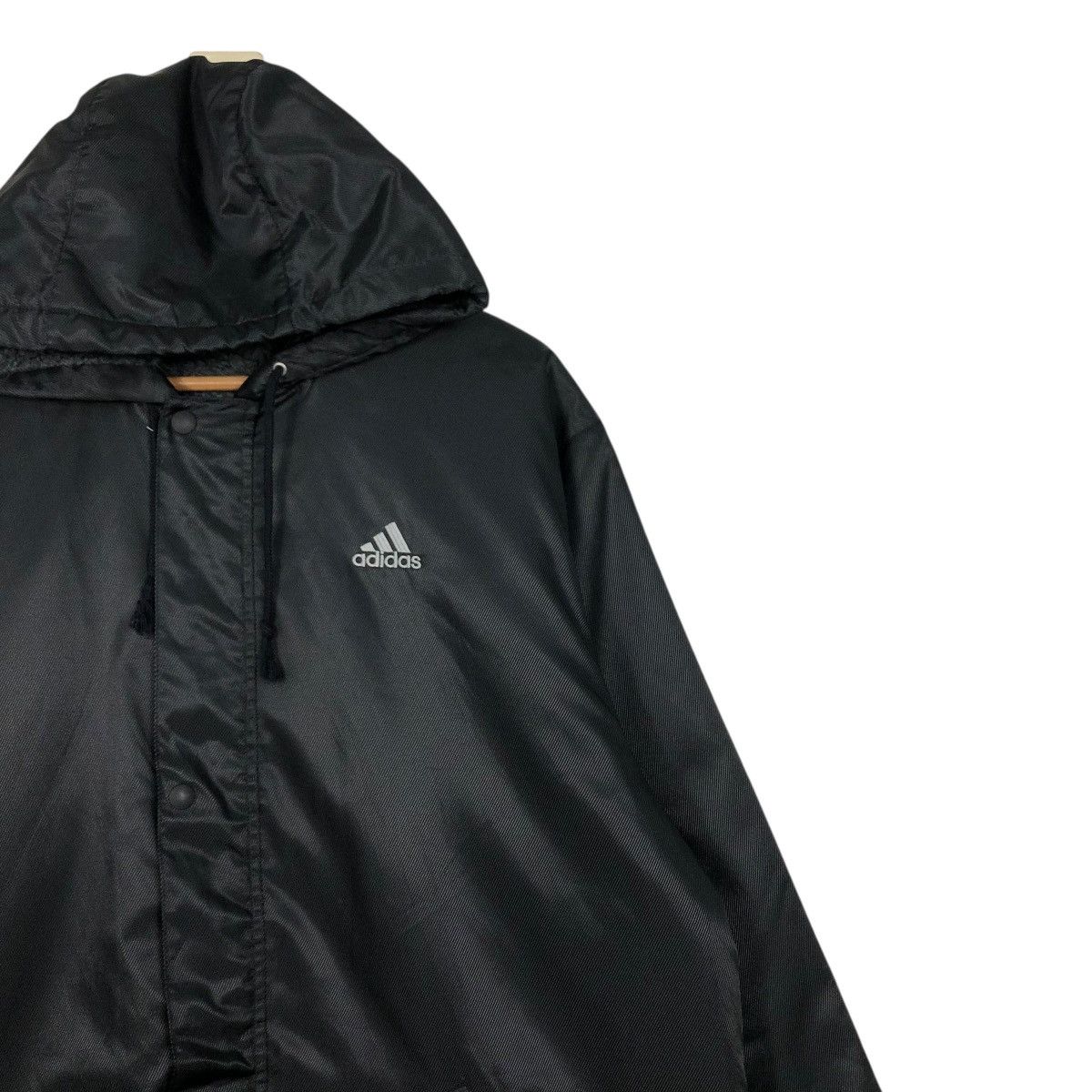 Adidas 🔥VINTAGE LONG JACKET ADIDAS BIG LOGO BLANKET Size US L / EU 52-54 / 3 - 8 Thumbnail