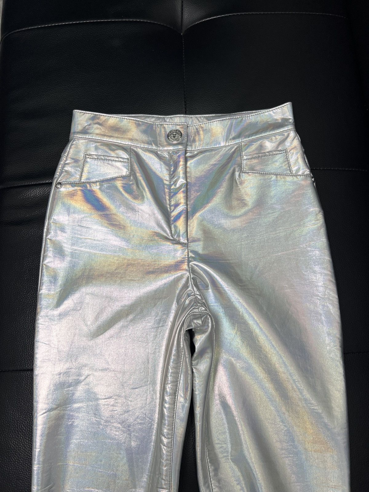 Balmain Balmain Laser Skinny Trousers Size 26" / US 2 / IT 38 - 4 Thumbnail