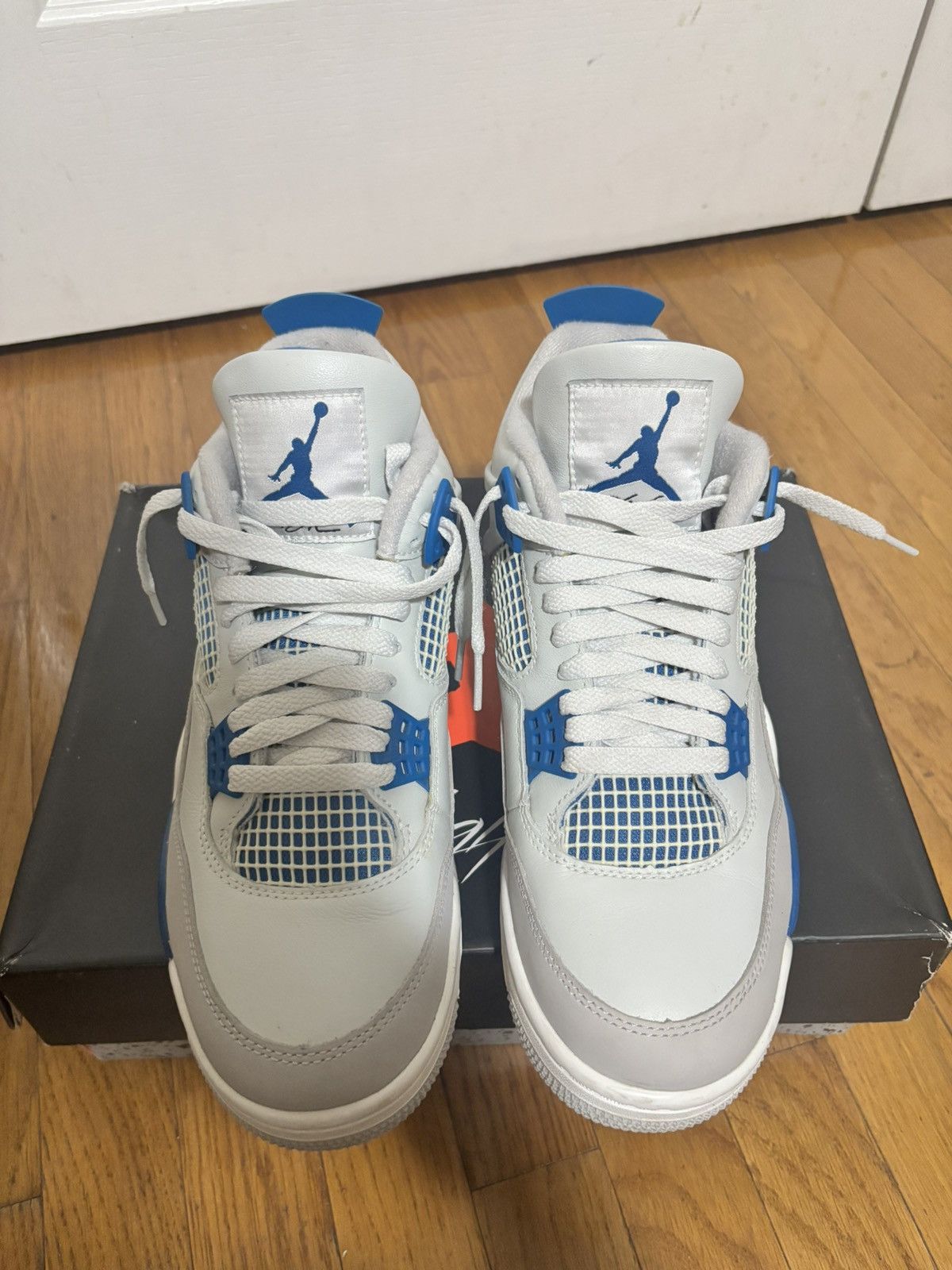 Jordan Brand Jordan 4 Military Blue Size US 8.5 / EU 41-42 - 1 Thumbnail
