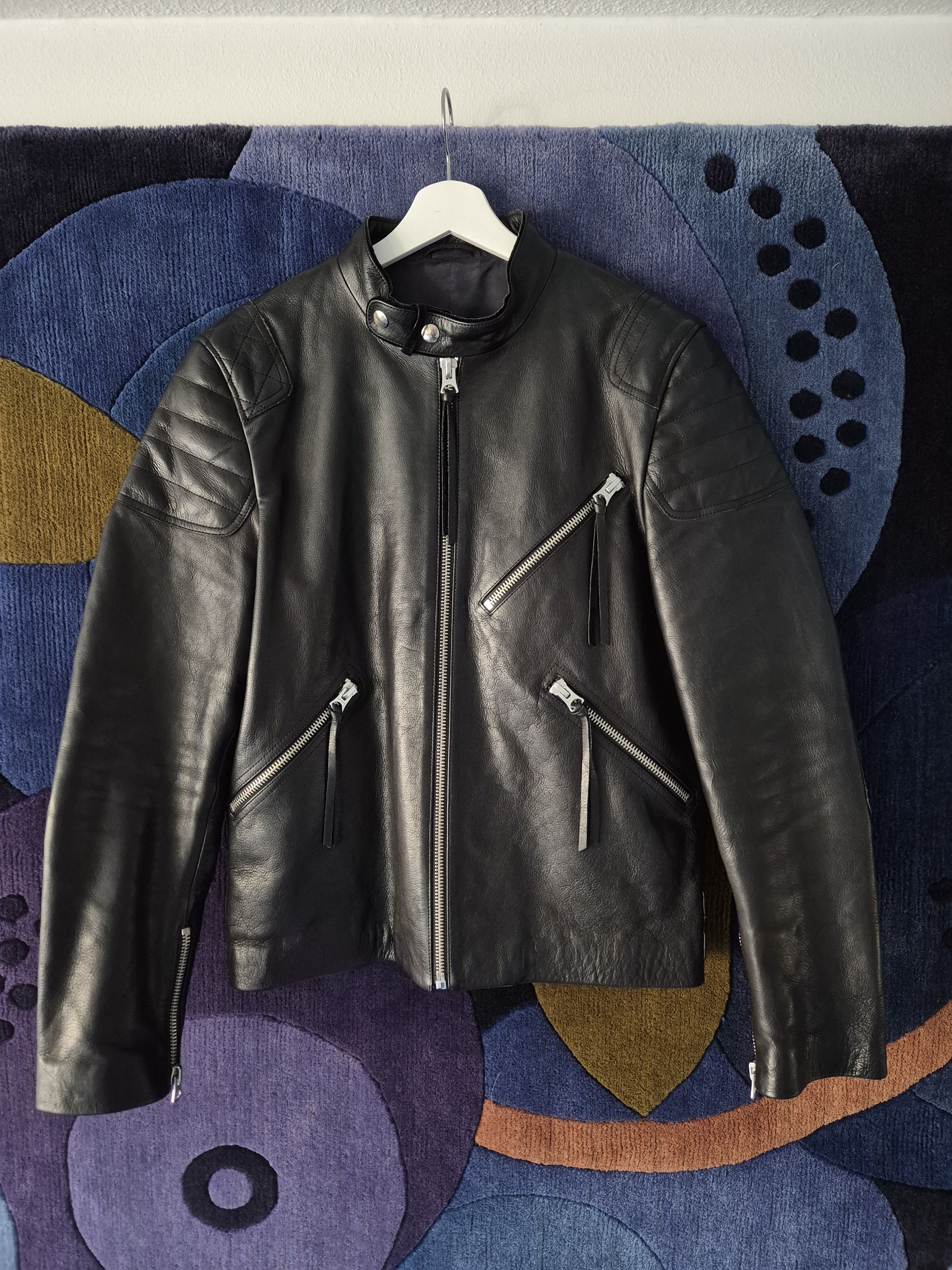 Acne Studios Oliver Leather Jacket | Grailed