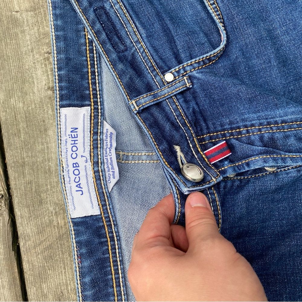 Jacob Cohen Vintage Jacob Cohen Jeans Size 34 Blue Designer Denim Size US 34 / EU 50 - 8 Thumbnail