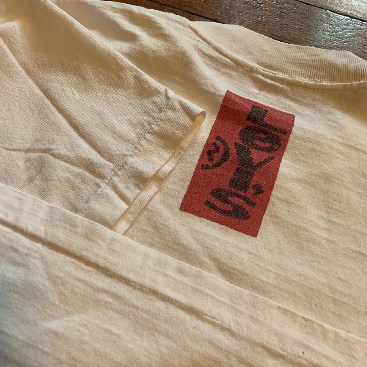 Designer Wild Vintage Levis 501 T Shirt 90s Medium Size US M / EU 48-50 / 2 - 4 Thumbnail