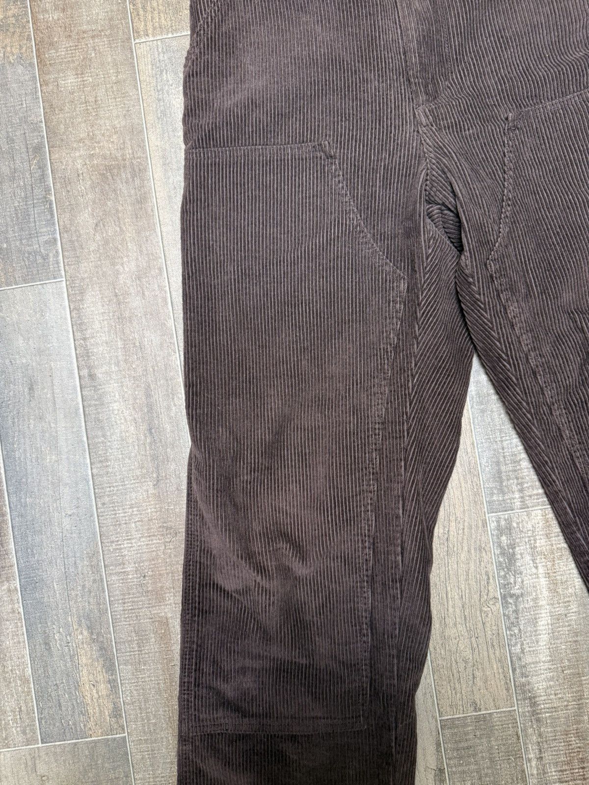 Obey Brown Corduroy Carpenter Double Knee Obey Jeans Straight Fit Size US 28 / EU 44 - 2 Thumbnail