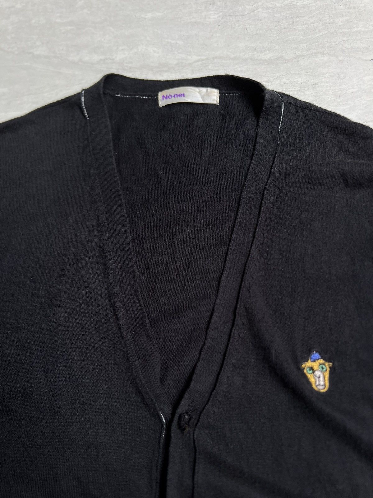 Ne-Net NE-NET Issey Miyake Black Cardigan Size US S / EU 44-46 / 1 - 4 Thumbnail