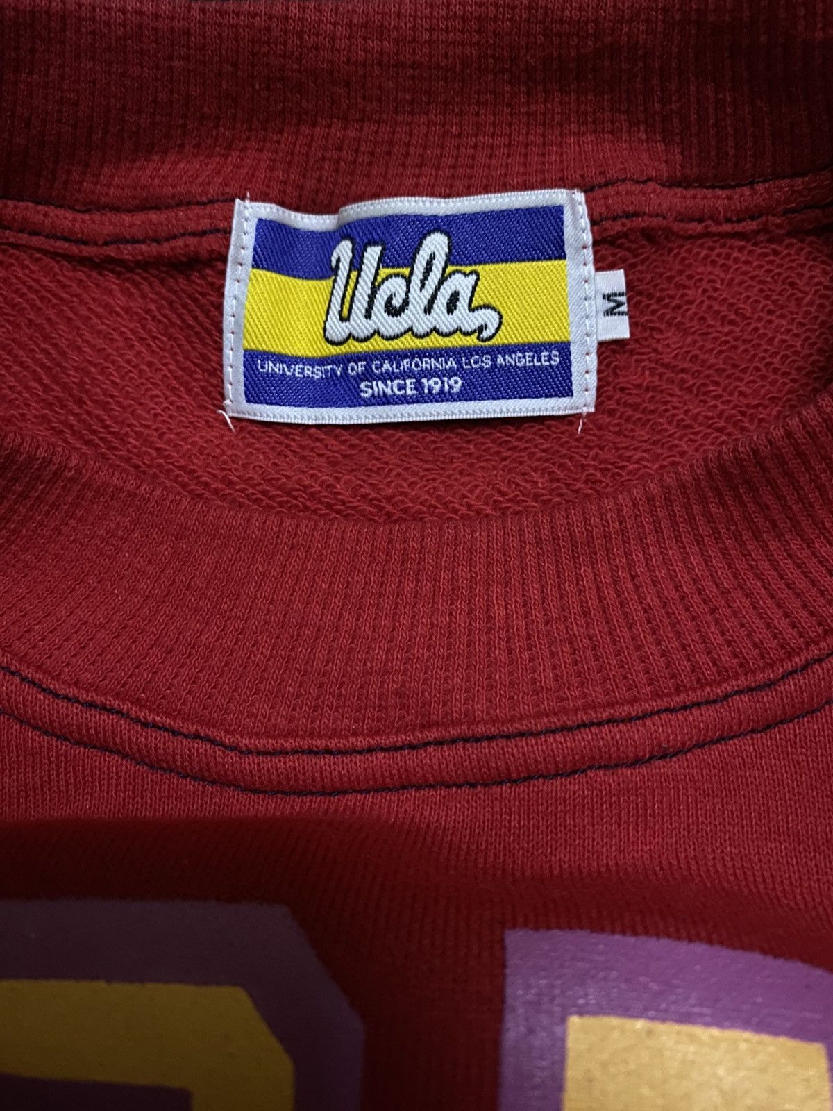 Vintage Vintage UCLA Bruins Iconic Logo Pullover Crewneck Sweatshirt Size US M / EU 48-50 / 2 - 6 Thumbnail