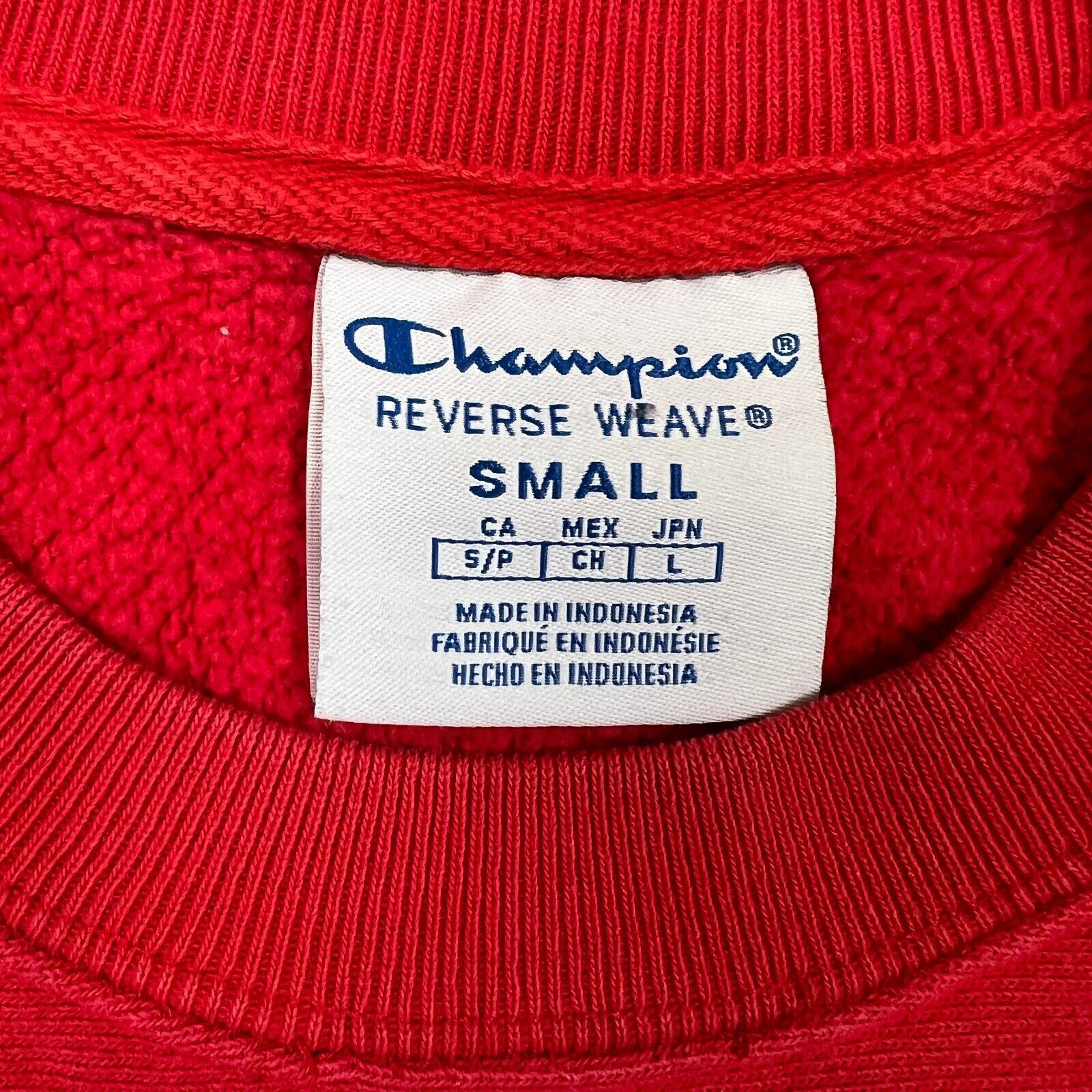 Champion × Vintage Champion Sweatshirt Small Script Reverse Weave Pullover Size US S / EU 44-46 / 1 - 6 Thumbnail