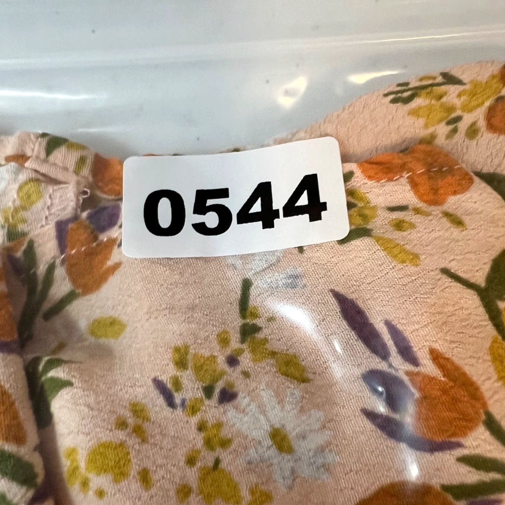 ASTR The Label VINTAGE ASTR Dress Women Short Sleeve Floral Cream Orange Mini S Small Womens Size S / US 4 / IT 40 - 8 Thumbnail