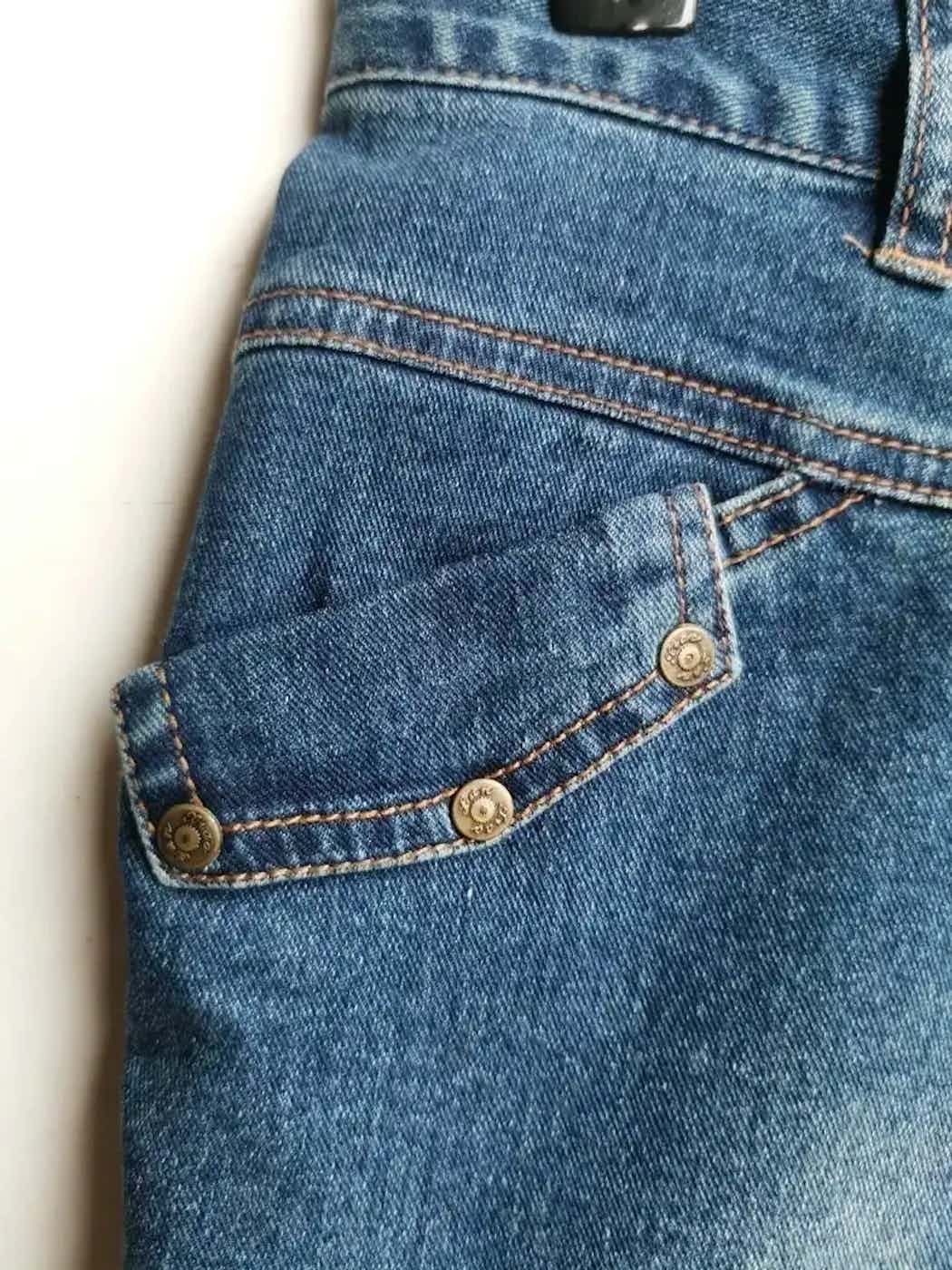 Japanese Brand She Bang Denim Cargo Multipocket Pants Size US 30 / EU 46 - 3 Thumbnail
