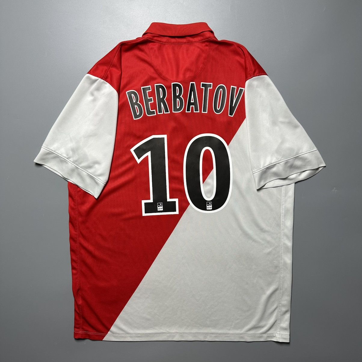 Nike MONACO NIKE 2014/2015 FOOTBALL HOME JERSEY #10 BERBATOV Size US L / EU 52-54 / 3 - 1 Thumbnail