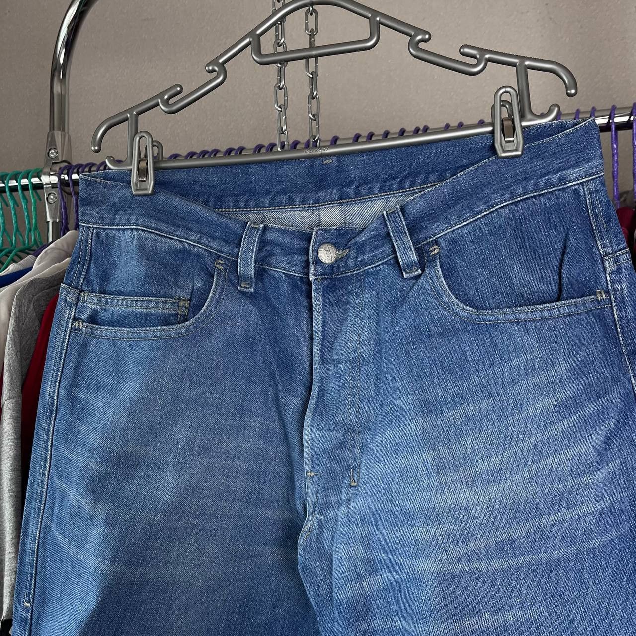 Diesel × Vintage Vintage Diesel Wide Rap Jeans Mens 34 Made in Italy Y2K Size US 34 / EU 50 - 2 Thumbnail