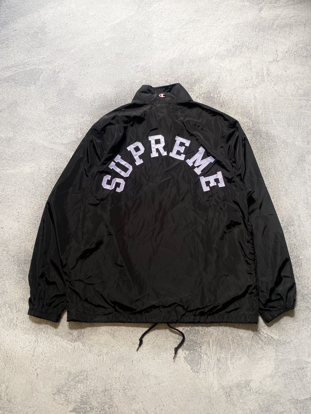 Champion × Supreme Supreme X Champion Halfzip Coaches Jacket