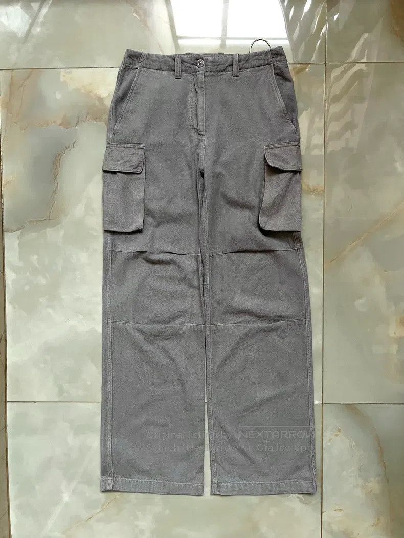 Our Legacy Our Legacy Gravel color wide-leg workwear trousers Size US 32 / EU 48 - 7 Thumbnail