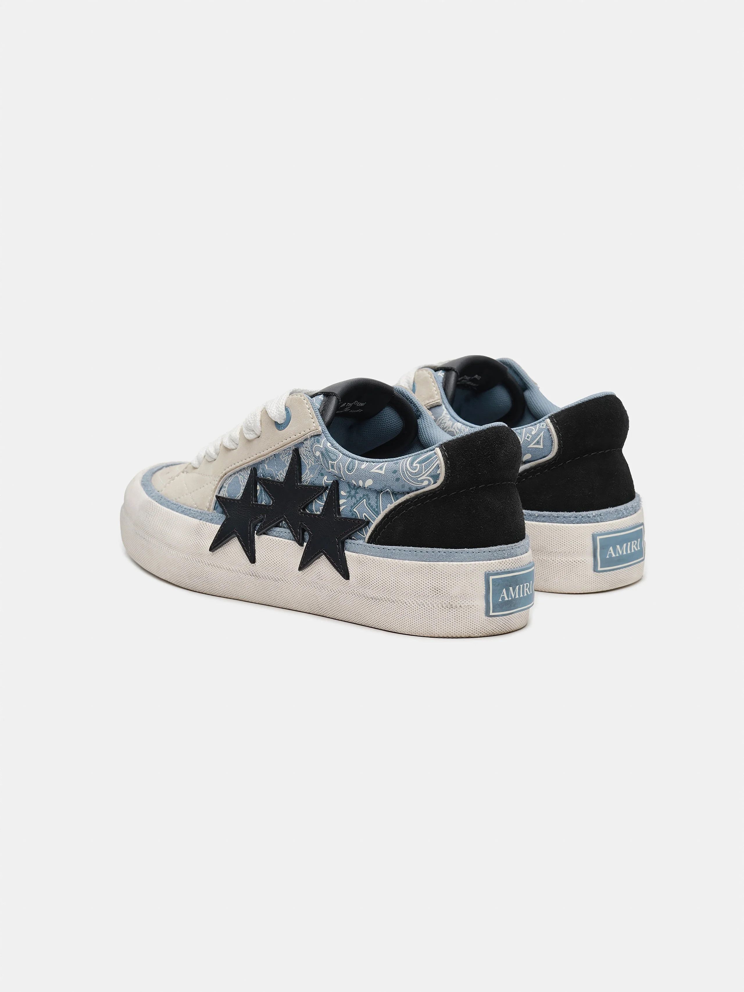 Amiri os11x1225 Bandana Sunset Skate Low-Top Sneakers Multicolor Size US 13 / EU 46 - 4 Thumbnail