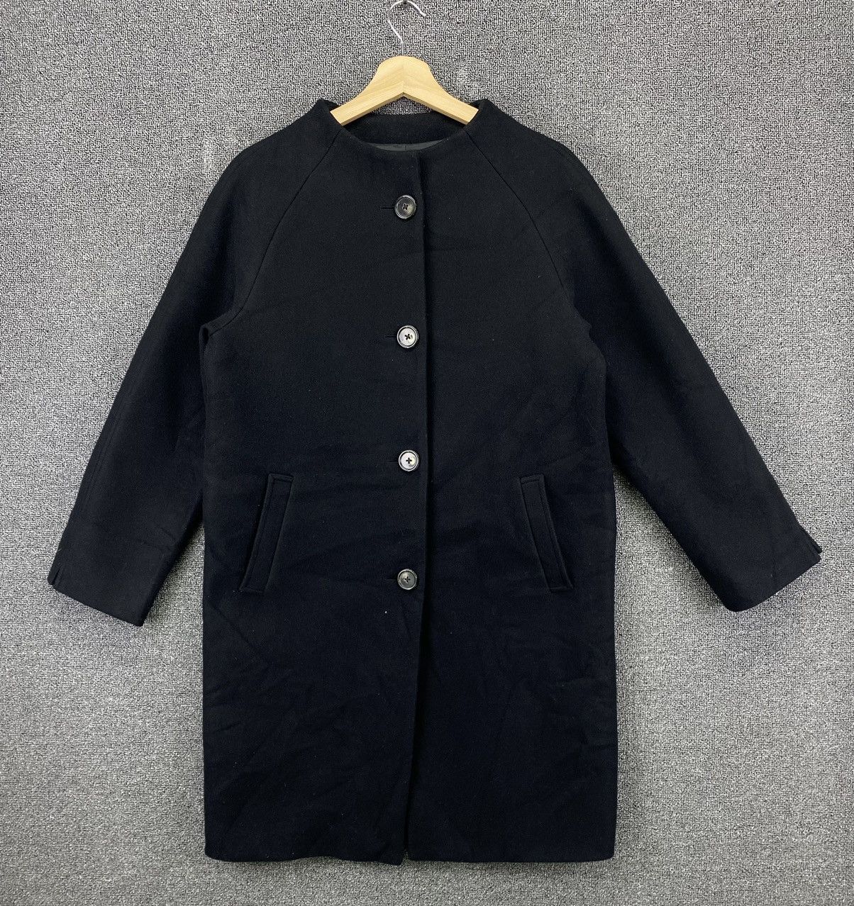 Junko Shimada Vintage Junko Shimada Black Long Jacket Size M / US 6-8 / IT 42-44 - 1 Thumbnail