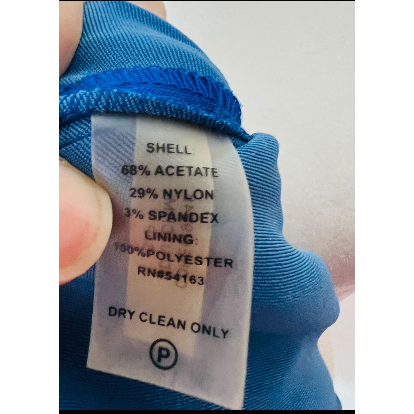 Calvin Klein Calvin Klein royal blue v neck ruched cocktail dress Sz 6 Size M / US 6-8 / IT 42-44 - 11 Thumbnail