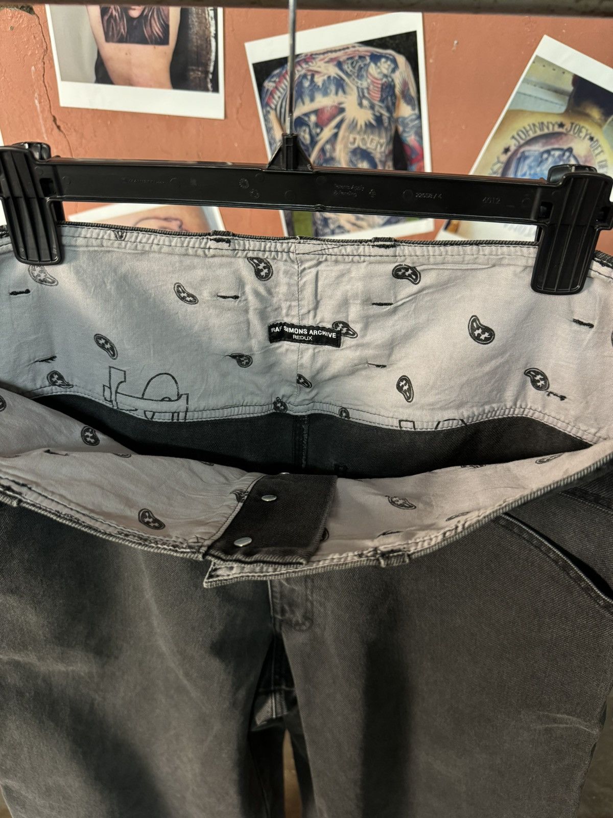Raf Simons Raf Simons Redux Waves AW04 Oversized Denim Waves Size US 36 / EU 52 - 14 Thumbnail