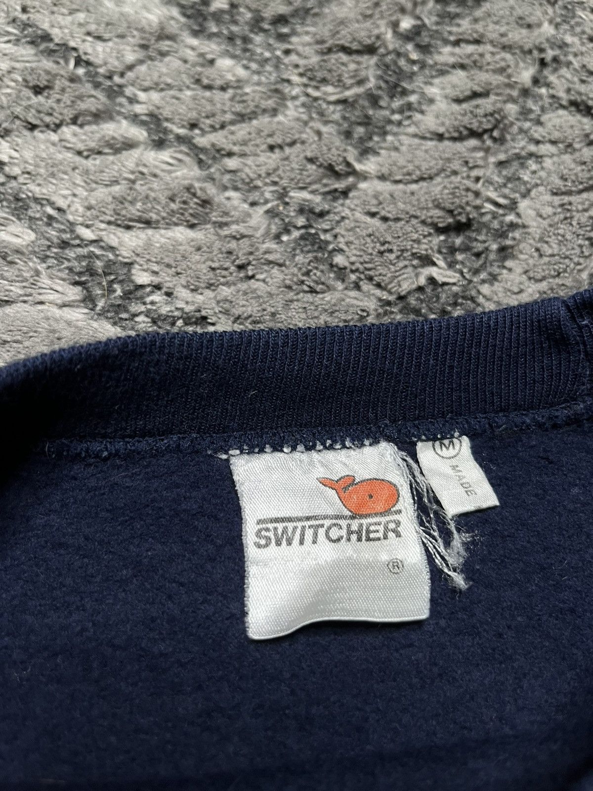 Vintage Vintage Navy Ski Crewneck Sweatshirt Basic Retro Mountain Size US M / EU 48-50 / 2 - 5 Thumbnail