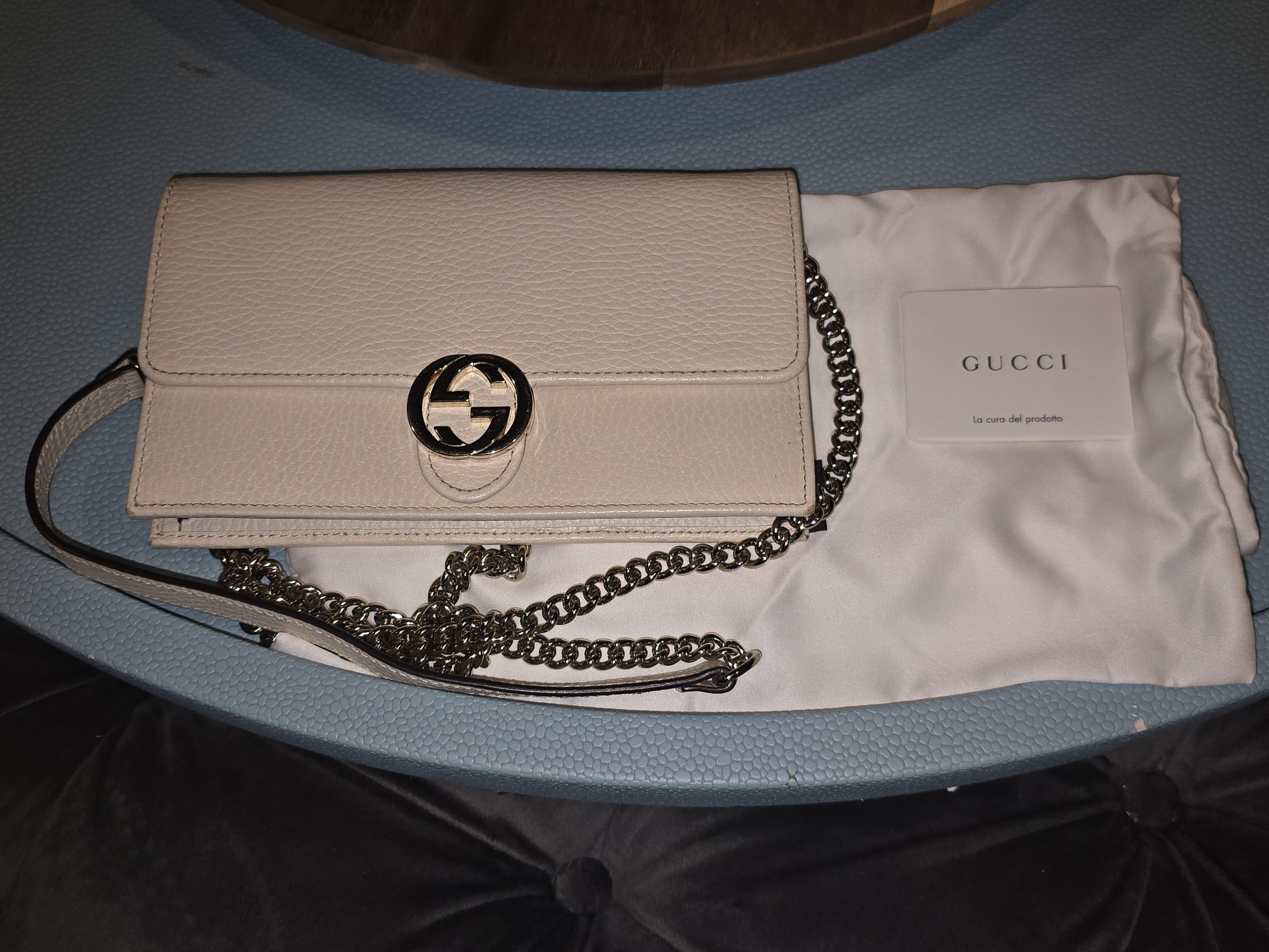 Gucci Gicci Interlocking G leather crossbody Size ONE SIZE - 2 Thumbnail