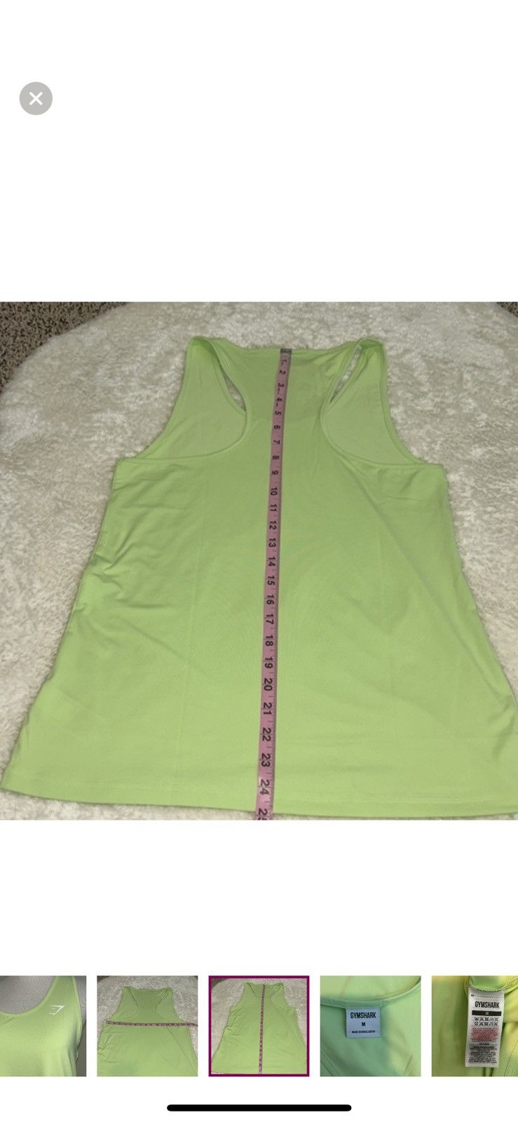 Gymshark Gymshark medium athletic tank top Size M / US 6-8 / IT 42-44 - 2 Thumbnail