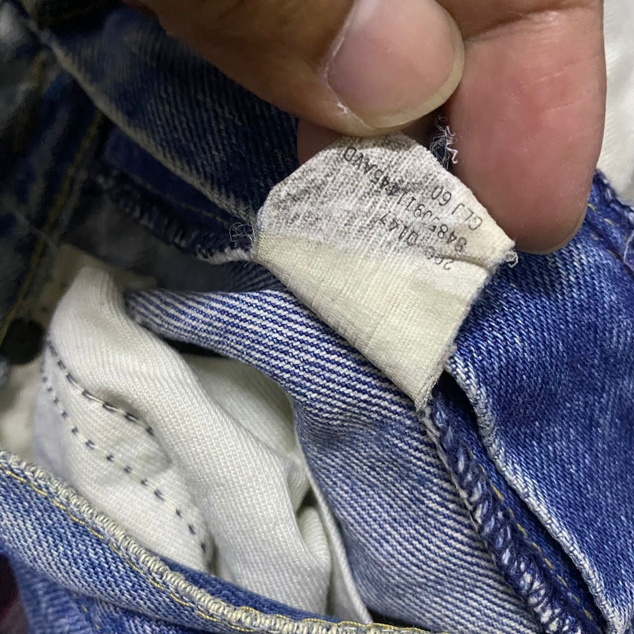 Lee 💥Best Offer💥Vintage 80s Lee Riders Distressed Denim Size US 34 / EU 50 - 17 Thumbnail
