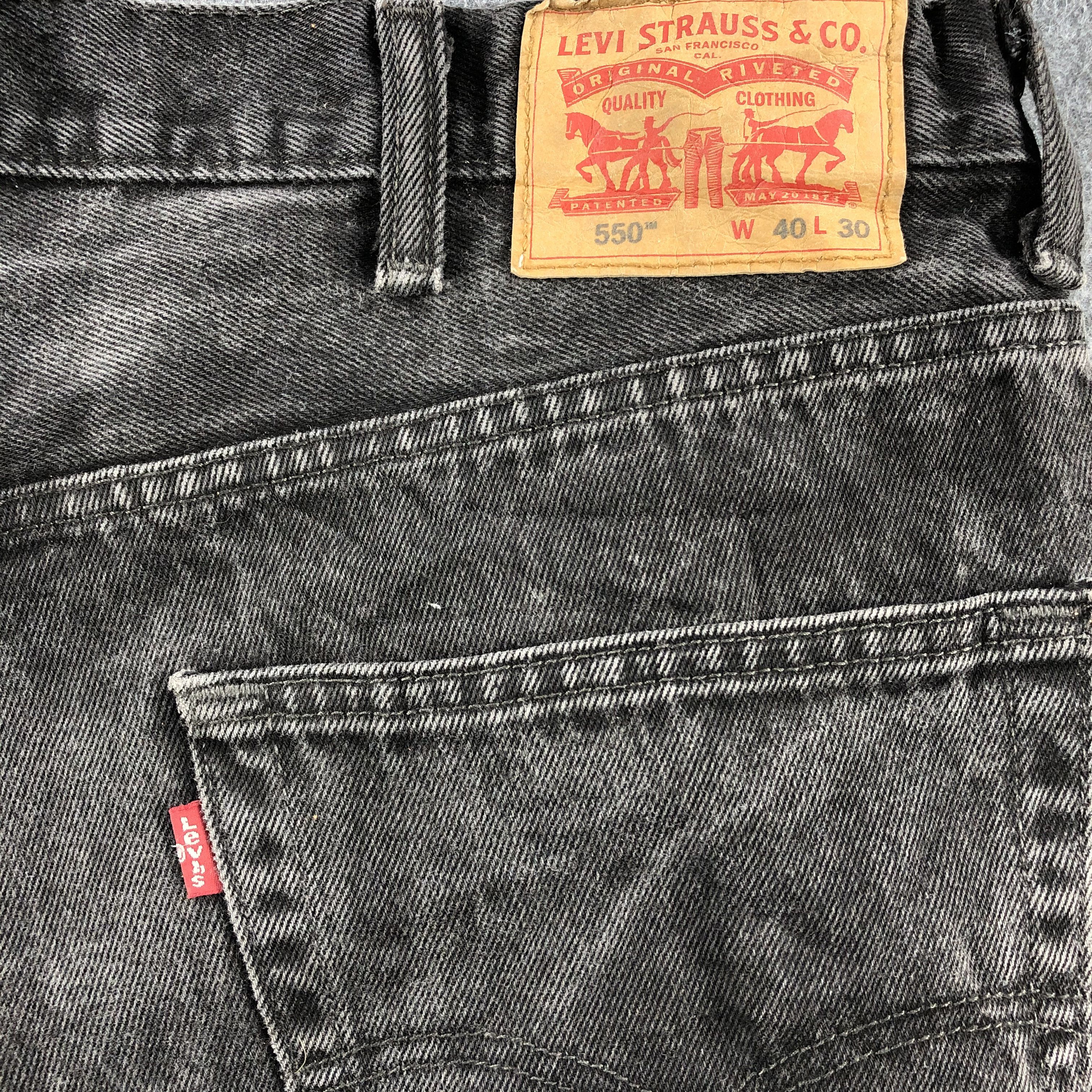 Levi's Vintage Levis 550 Earth Tone Jeans-J1157 Size US 41 - 5 Thumbnail