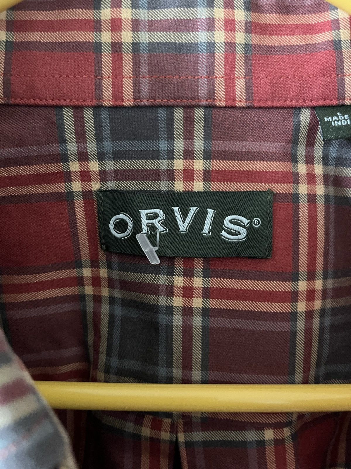 Vintage Orvis Travis Scott Style Flannel Size US L / EU 52-54 / 3 - 2 Thumbnail
