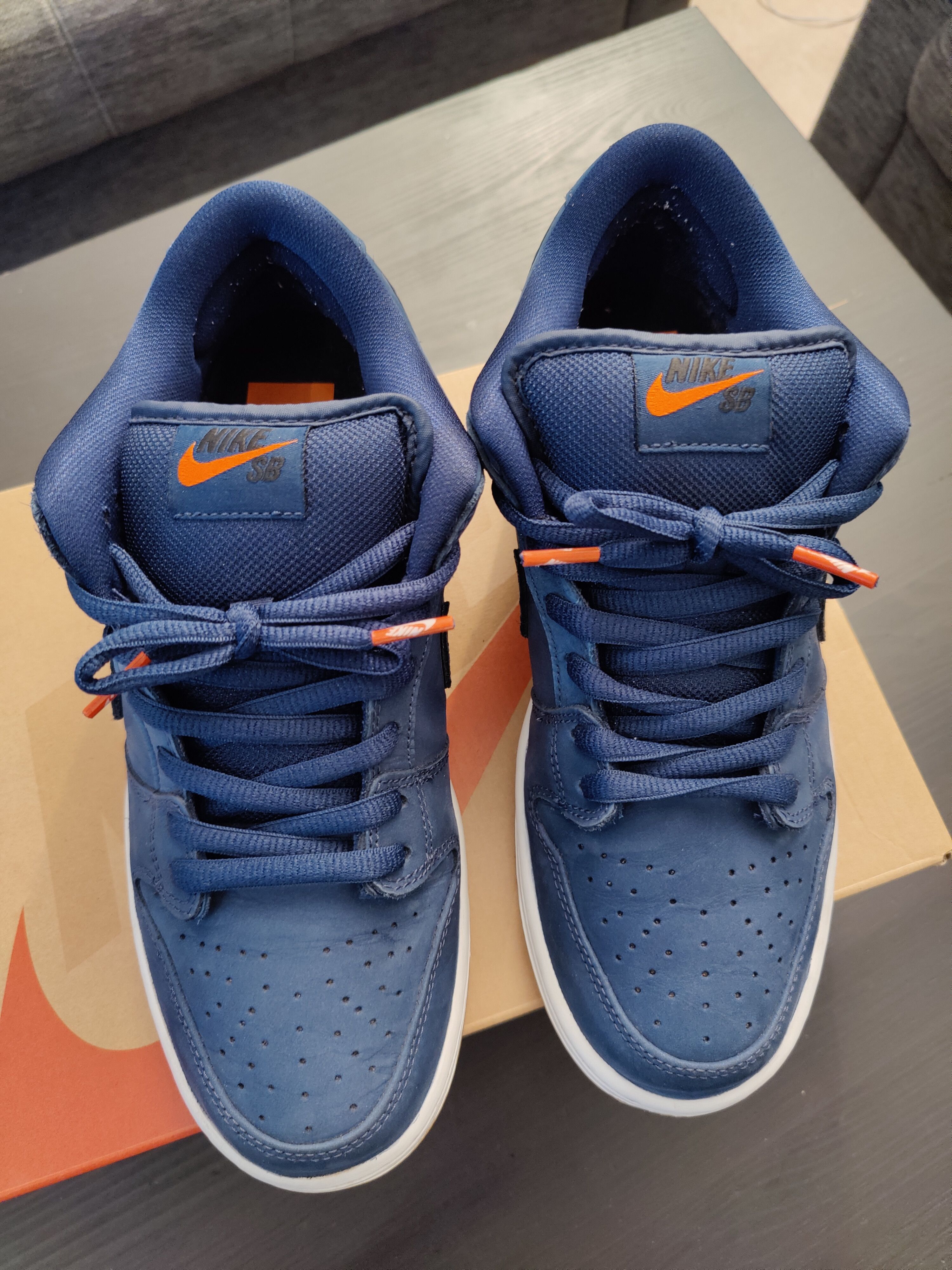 Nike Nike SB Dunk Pro Iso Low Navy/Gum Size US 9.5 / EU 42-43 - 4 Thumbnail