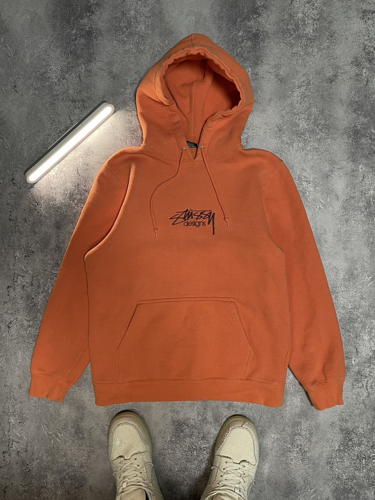 Stussy Vintage Stussy Y2K Archive Big Logo Hoodie Spellout Size US S / EU 44-46 / 1 - 2 Thumbnail