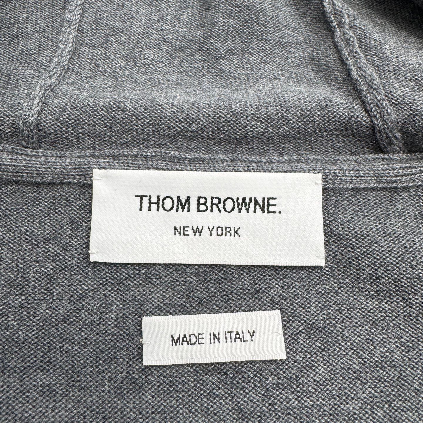 Thom Browne Thom Browne Striped Wool Knit Hoodie 4 Size US XL / EU 56 / 4 - 2 Thumbnail
