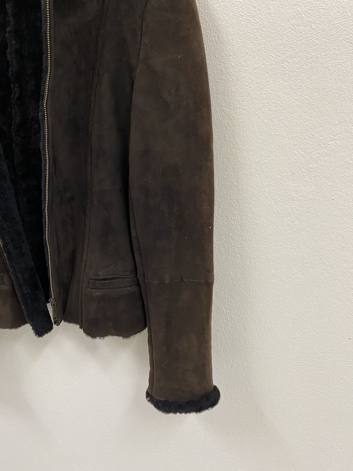 Max Mara Weekend Max Mara Leather Verra Pelle Jacket Size XS / US 0-2 / IT 36-38 - 5 Thumbnail