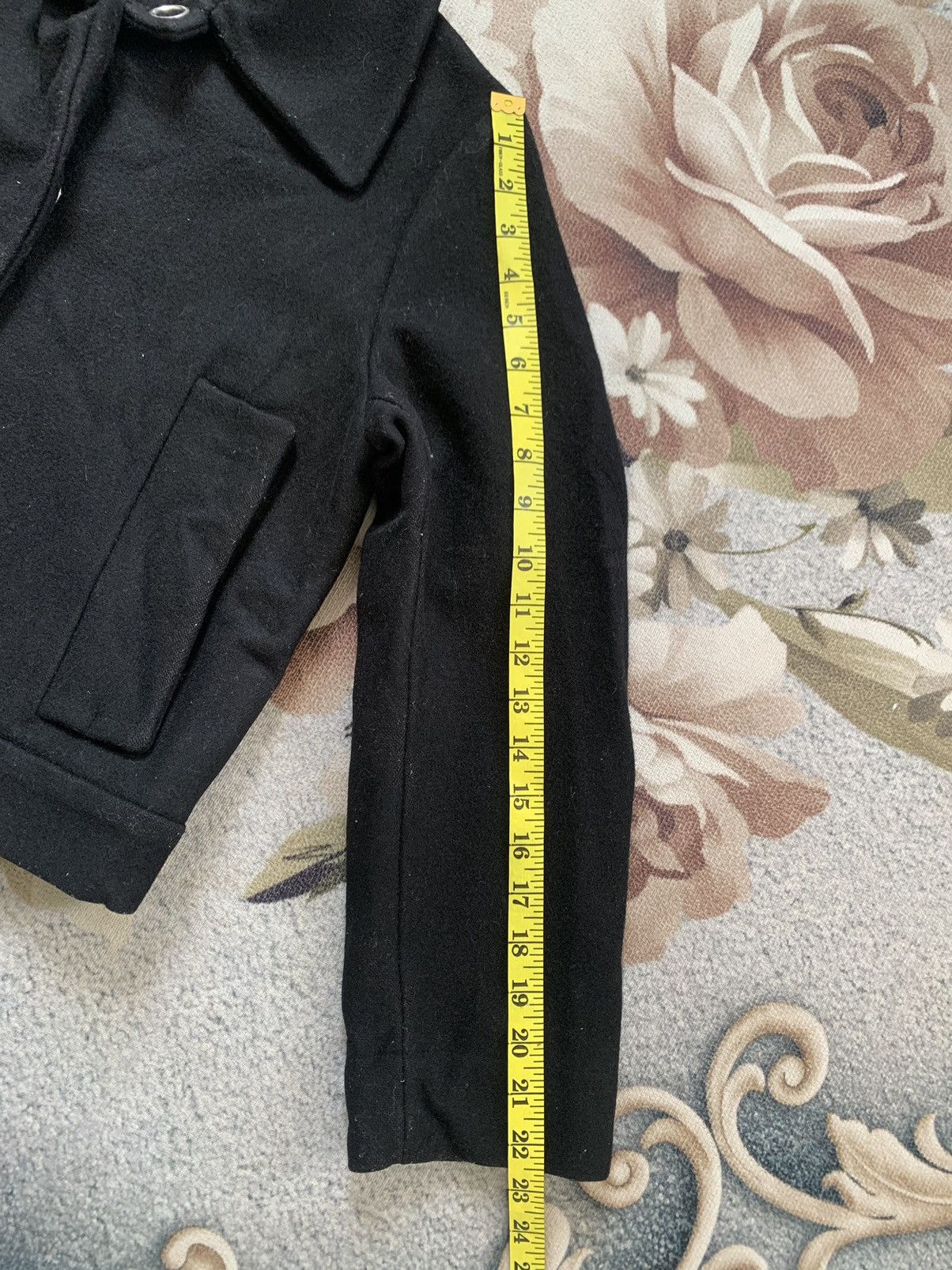 Maison Margiela MM6 Maison Margiela Short Blend Wool Jacket Size S / US 4 / IT 40 - 12 Thumbnail