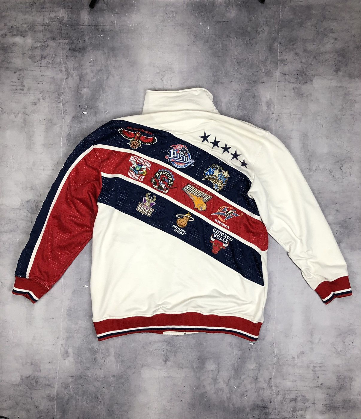 NBA × Vintage UNK NBA ALL STARS 2004 jacket giacca felpa collection Size US L / EU 52-54 / 3 - 2 Thumbnail
