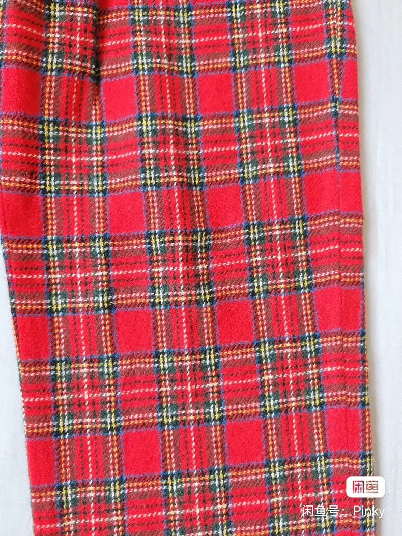 Gucci Gucci Men's wool plaid casual pants 2501-Nextarrow Size US 28 / EU 44 - 6 Thumbnail