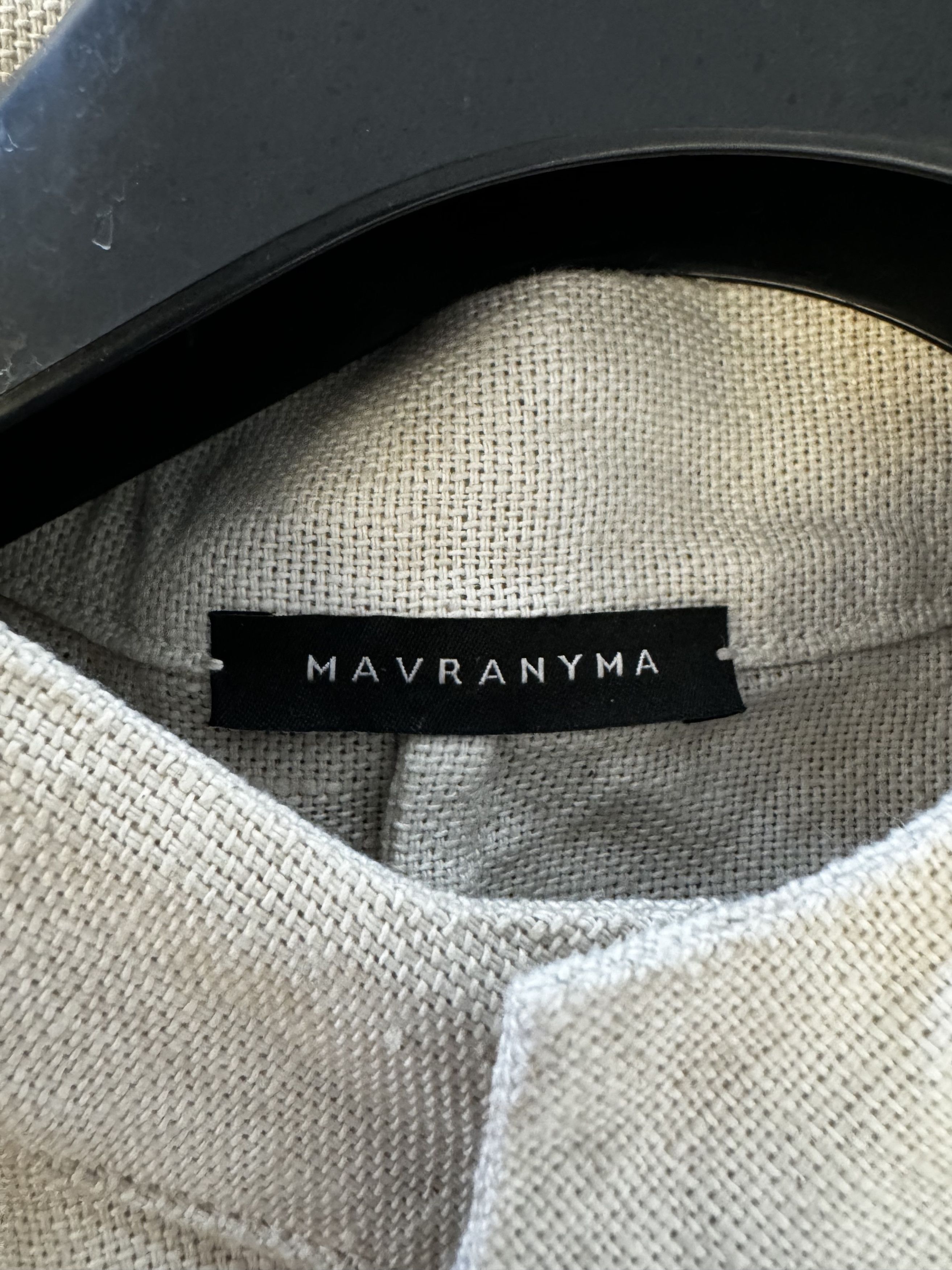 Mavranyma Hand-dyed linen jacket Size 48R - 6 Thumbnail