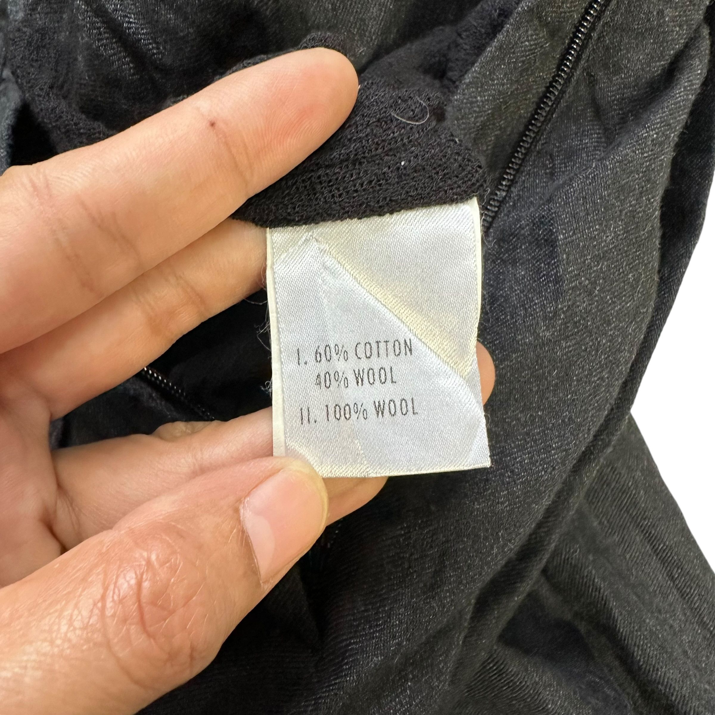 Japanese Brand Made in Italy Cotton Wool Wide Pleated Pants #A57-1319 Size 27" / US 4 / IT 40 - 8 Thumbnail