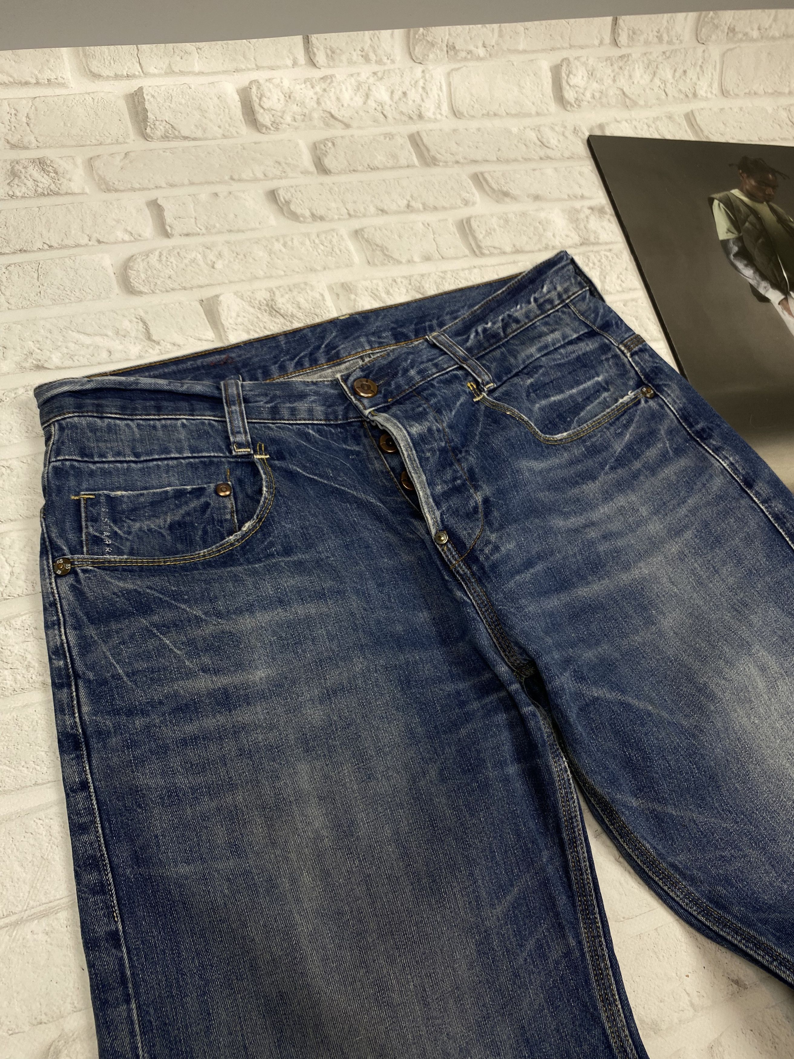 G-Star Men's G-Star RAW 96 Y2K Tapered Jeans Blue Size 34x34 Size US 34 / EU 50 - 10 Thumbnail