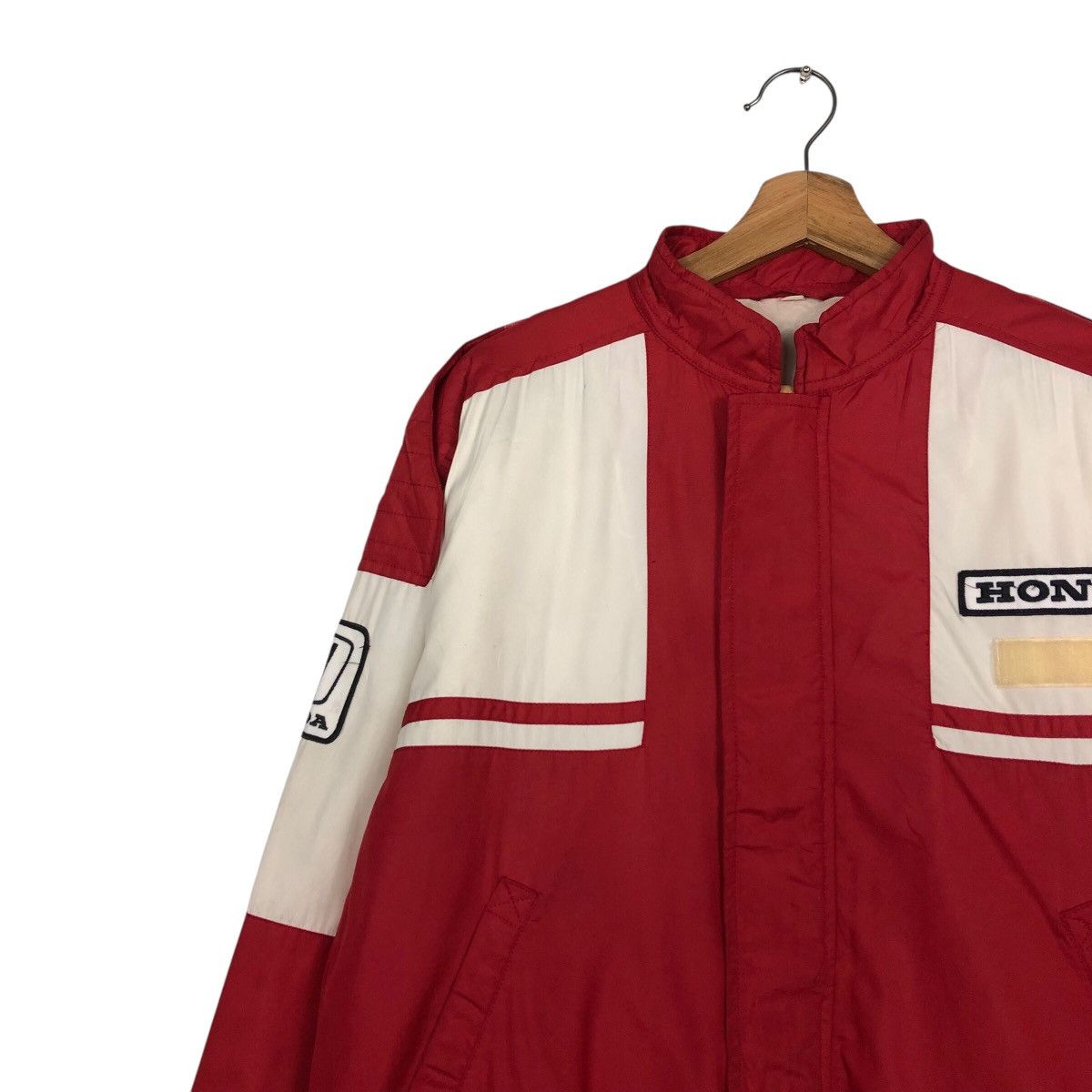 Honda × Vintage 📌Vintage Bomber Jacket Honda Racing Big Logo Spell Out Size US M / EU 48-50 / 2 - 8 Thumbnail
