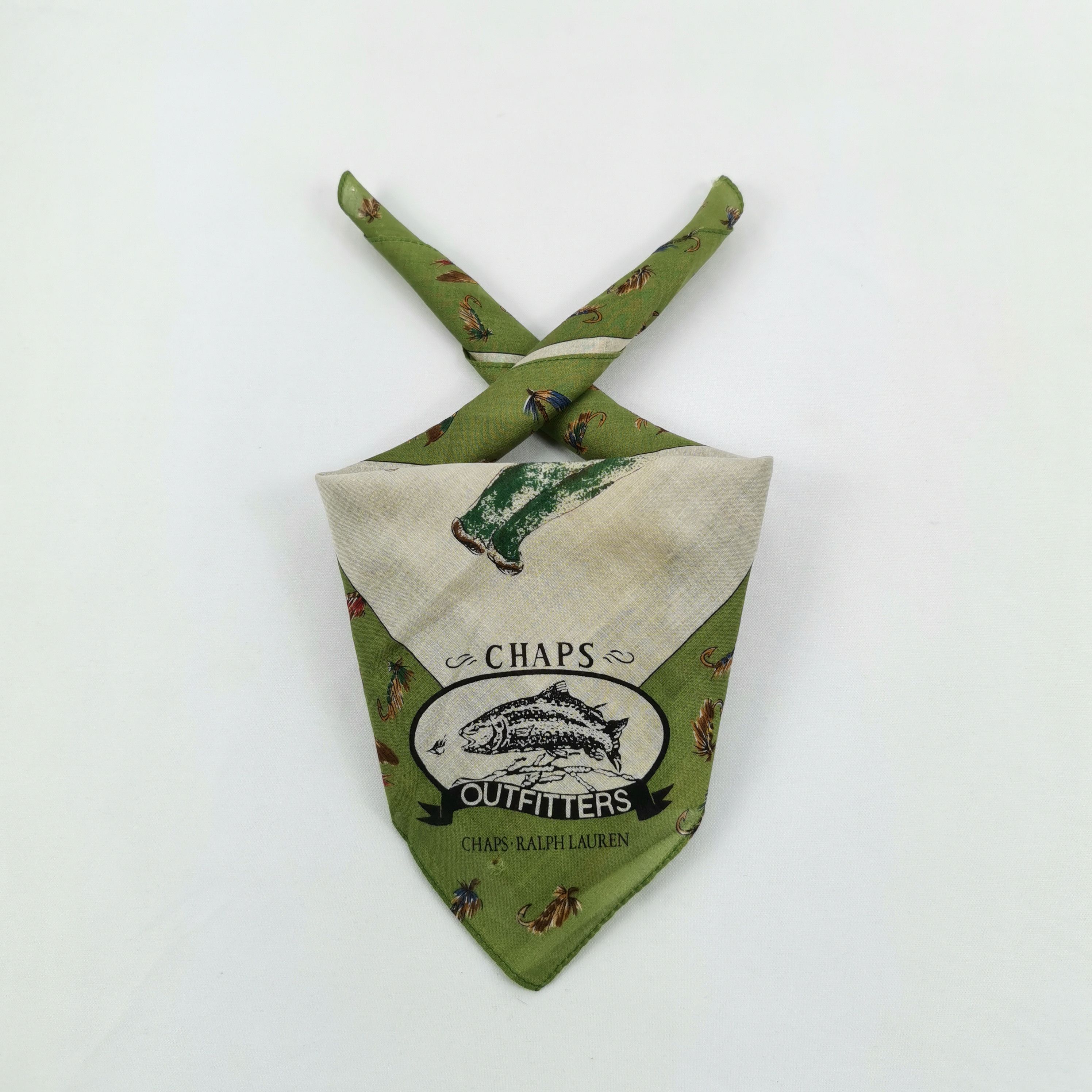 Ralph Lauren Vintage Ralph Lauren Handkerchief Bass Neckerchief Bandana Size ONE SIZE - 4 Thumbnail