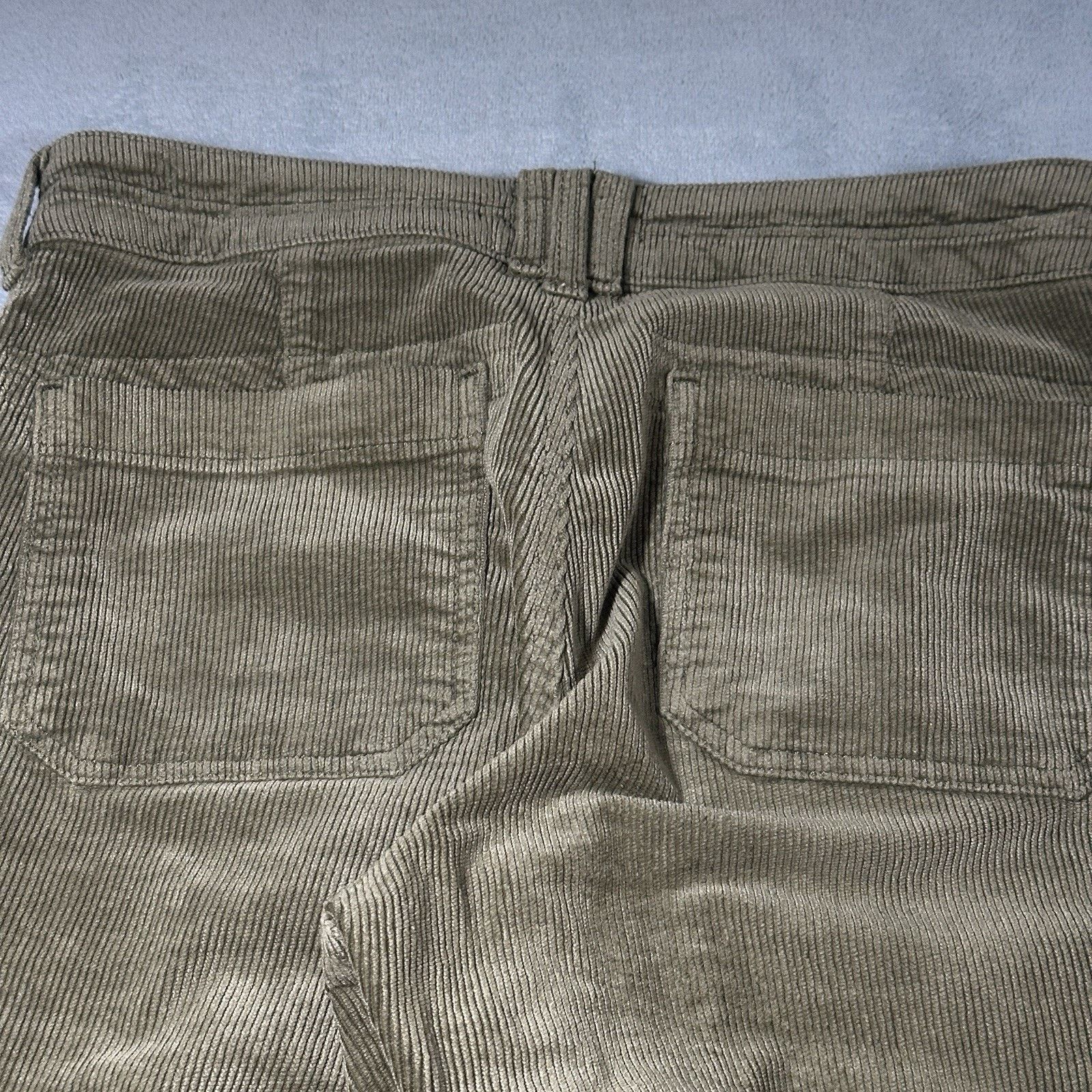 Anthropologie Pilcro Wanderer Double Knee Corduroy Pants Hamilton Boho Y2k Size 26" / US 2 / IT 38 - 9 Thumbnail