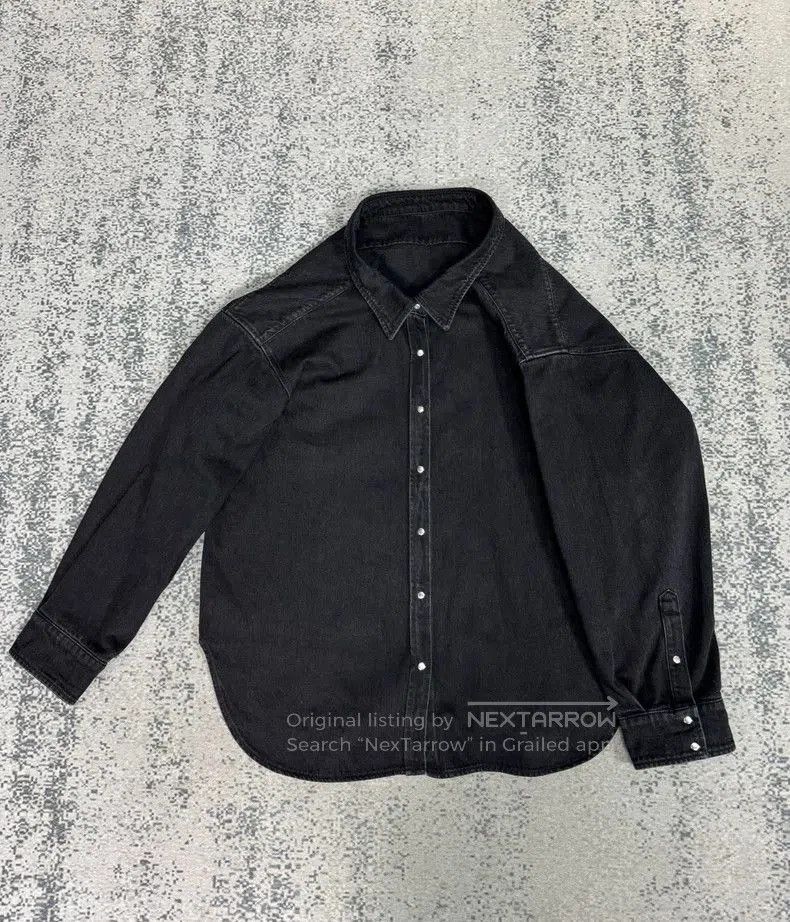 Balenciaga Balenciaga Asymmetric Collar Denim Jacket. Size US XS / EU 42 / 0 - 1 Thumbnail