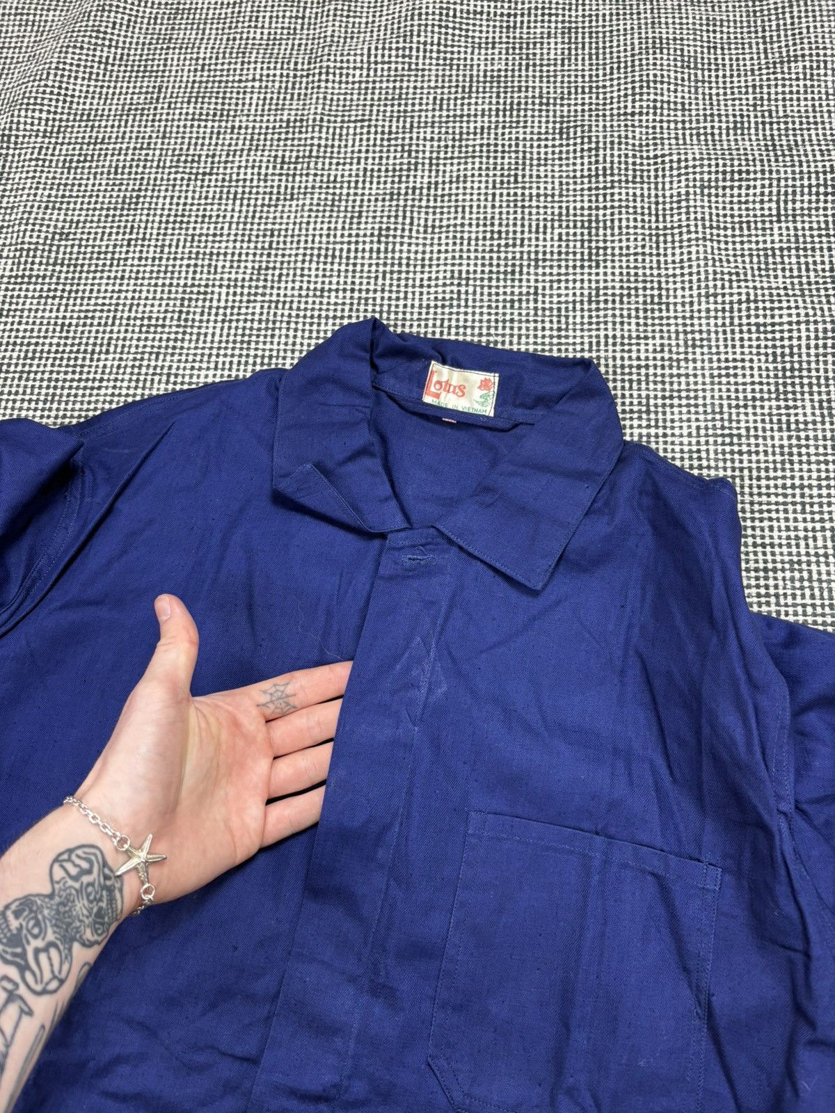 Vintage vintage French chore coat utility jacket three pocket Size US M / EU 48-50 / 2 - 3 Thumbnail