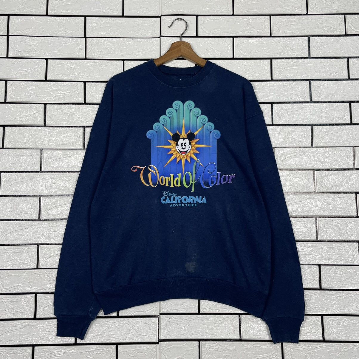 Disney World Of Color Disneyland Resort California Sweatshirt Size US M / EU 48-50 / 2 - 1 Thumbnail