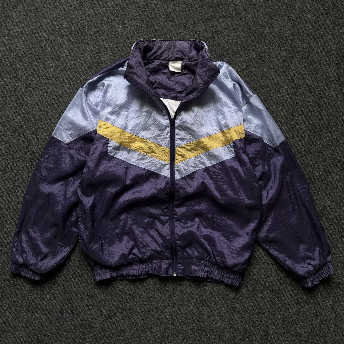 Represent Clo. VTG 90s Windbreaker Zip Jacket Y2K USA Hype Trend Retro Size US M / EU 48-50 / 2 - 4 Thumbnail
