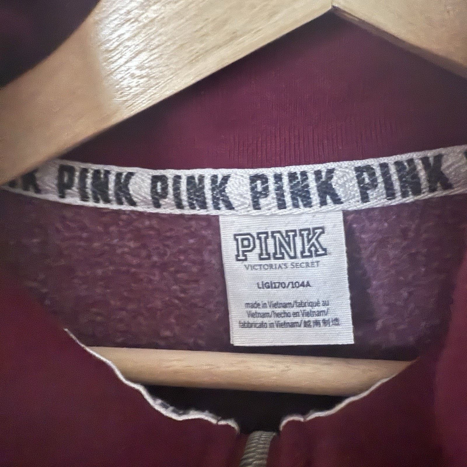 Victoria's Secret VS Victorias Secret Pink Perfect Camo Quarter Zip Gym Casual Size L / US 10 / IT 46 - 4 Thumbnail