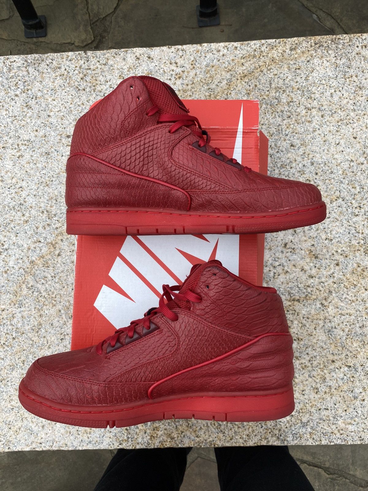 Nike Nike Air Python Red October Red Blk 705066-600 Men SZ 10.5 Size US 10.5 / EU 43-44 - 1 Thumbnail