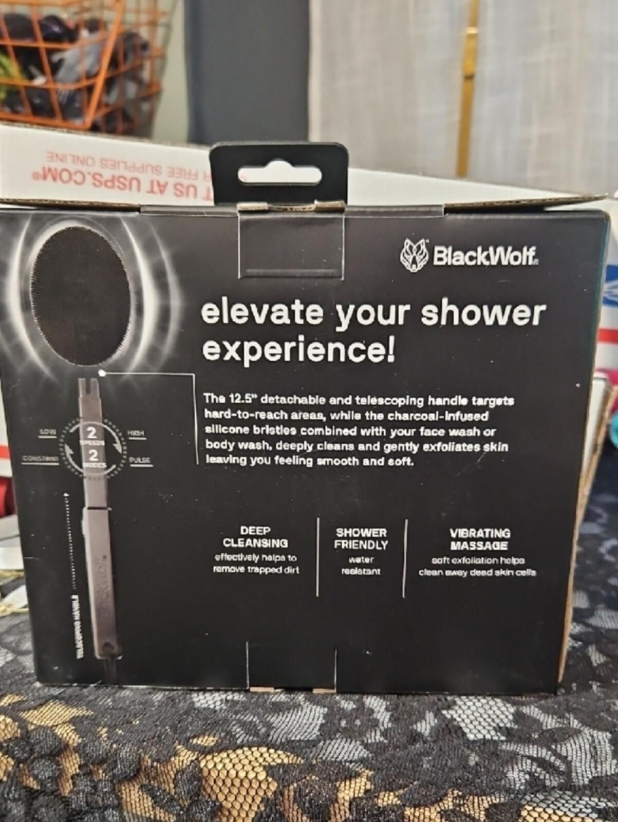 Other BlackWolf Sonic Scrubber Pro Rechargeable - Charcoal Gray Size ONE SIZE - 2 Thumbnail