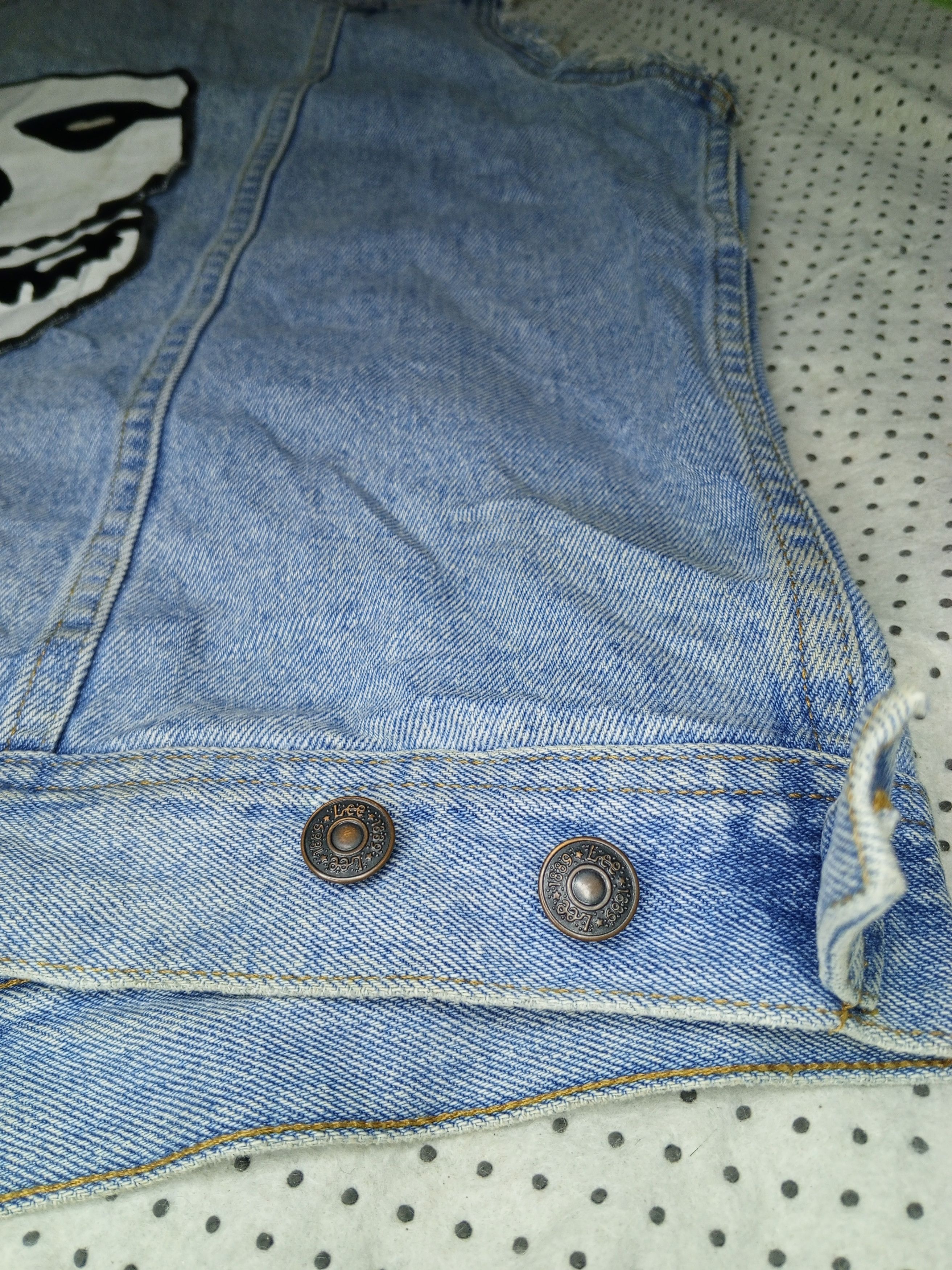 Lee × Misfits × Nirvana Lee denim vest band nirvana rare Size US L / EU 52-54 / 3 - 9 Thumbnail