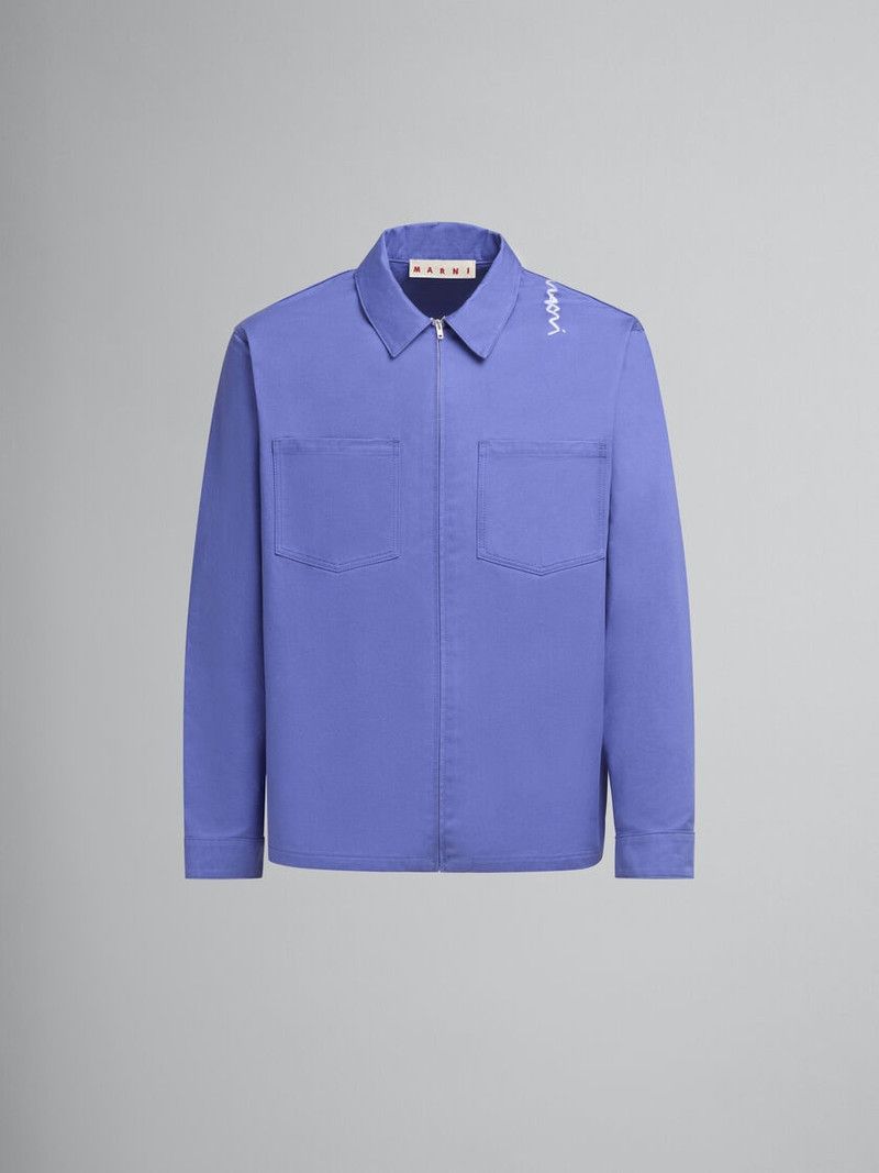 Marni o1w1db10526 Shirts in Blue Size US S / EU 44-46 / 1 - 1 Thumbnail
