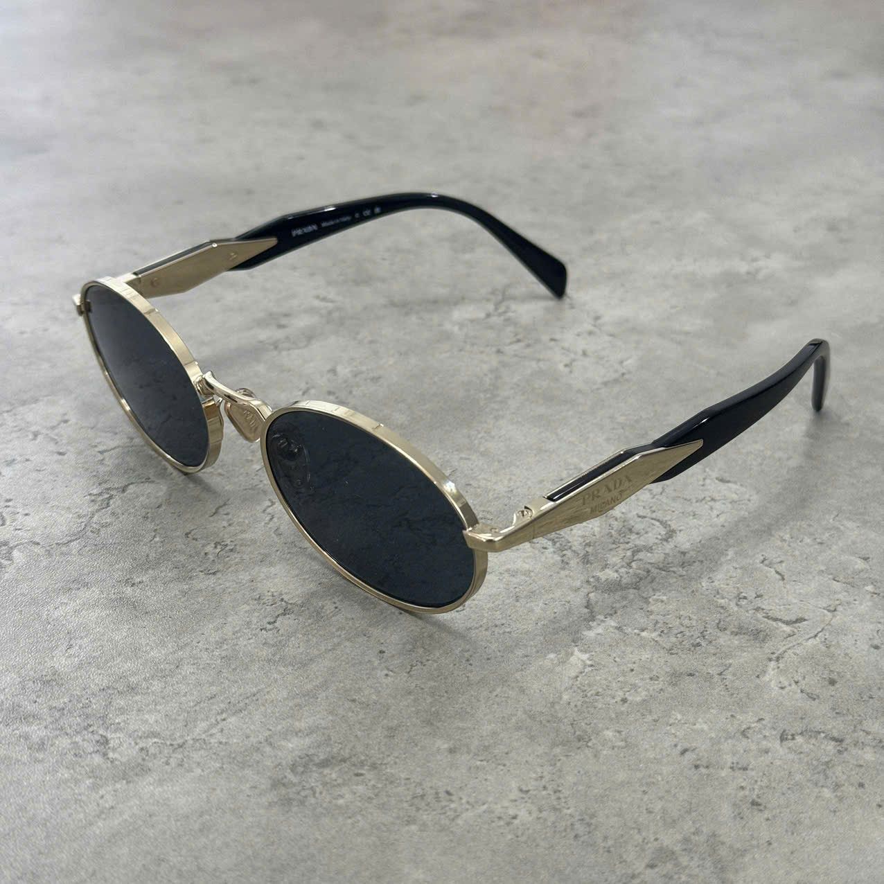 Prada PRADA PR 65ZS ZVN09T Sunglasses PALE GOLD Size ONE SIZE - 1 Thumbnail