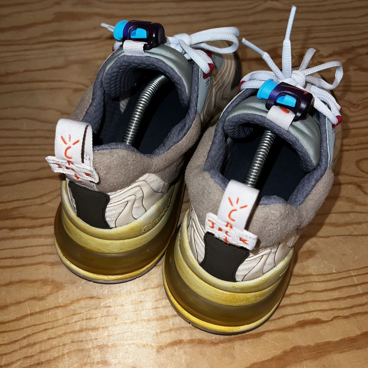 Nike × Travis Scott NIKE TRAVIS SCOTT AIR MAX 270 REACT ENG CACTUS TRAILS SHOES Size US 11.5 / EU 44-45 - 14 Thumbnail